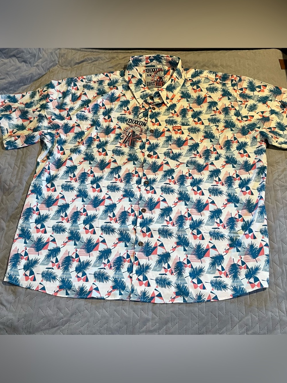 Dixxon Flannel Co. Shore Line Drive shirt mens 5X NWT
